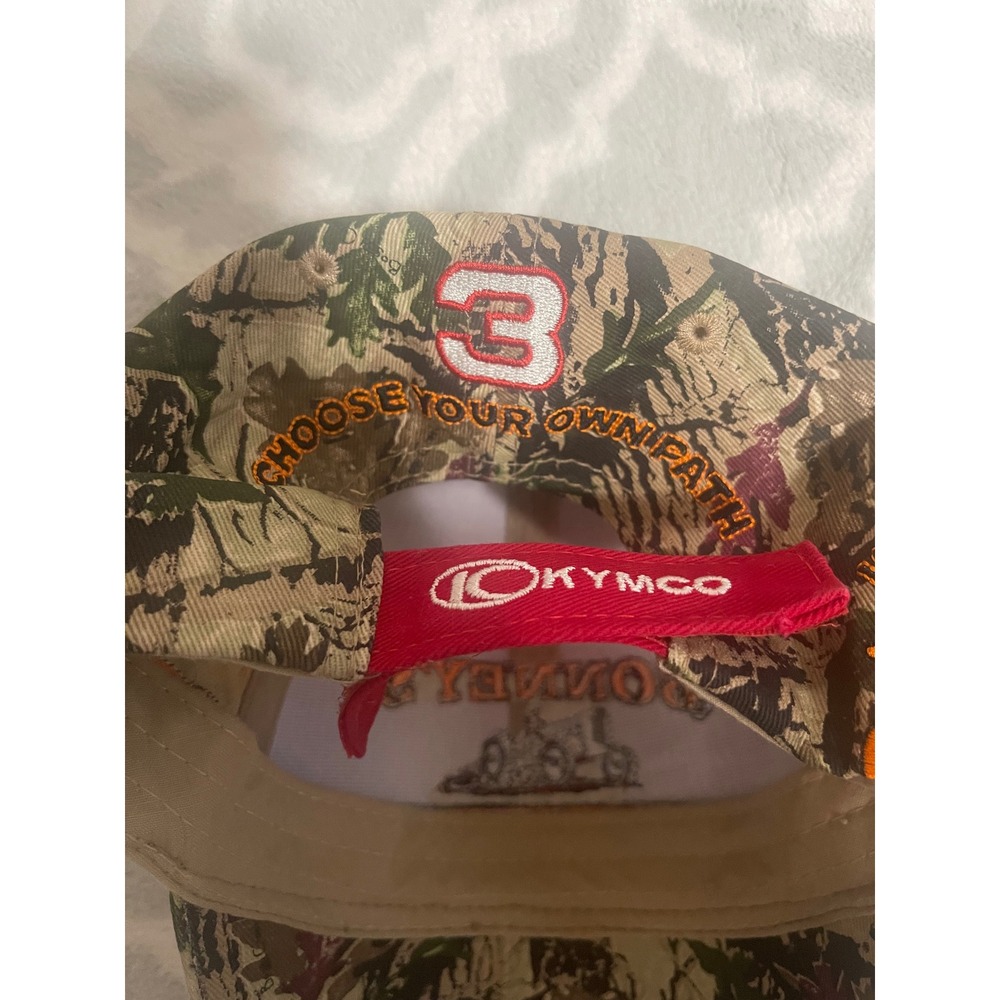 Bonney's Equipment Branson Tractors Camo Embroidered Hat Kymco Cub Cadet Cap - Picture 7 of 10